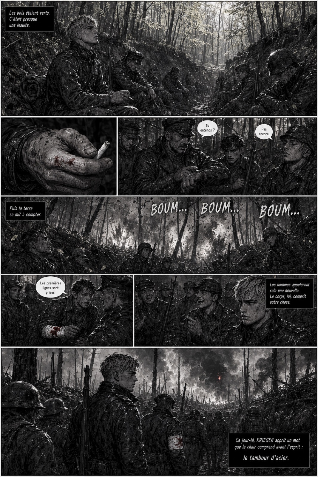 Planche : la sentinelle et l'horizon